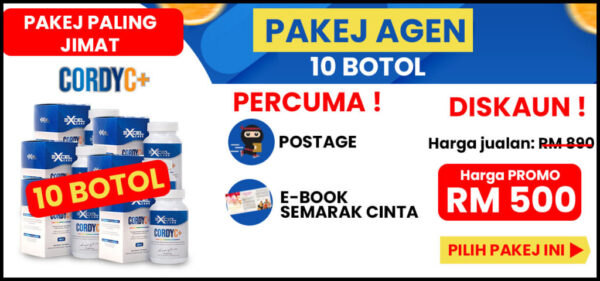 (CordyC+) Pakej 10 Botol